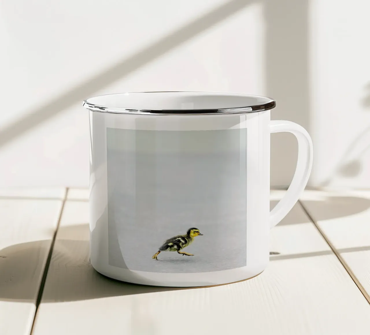 Duckling tazza in smalto da Charlotte Curd