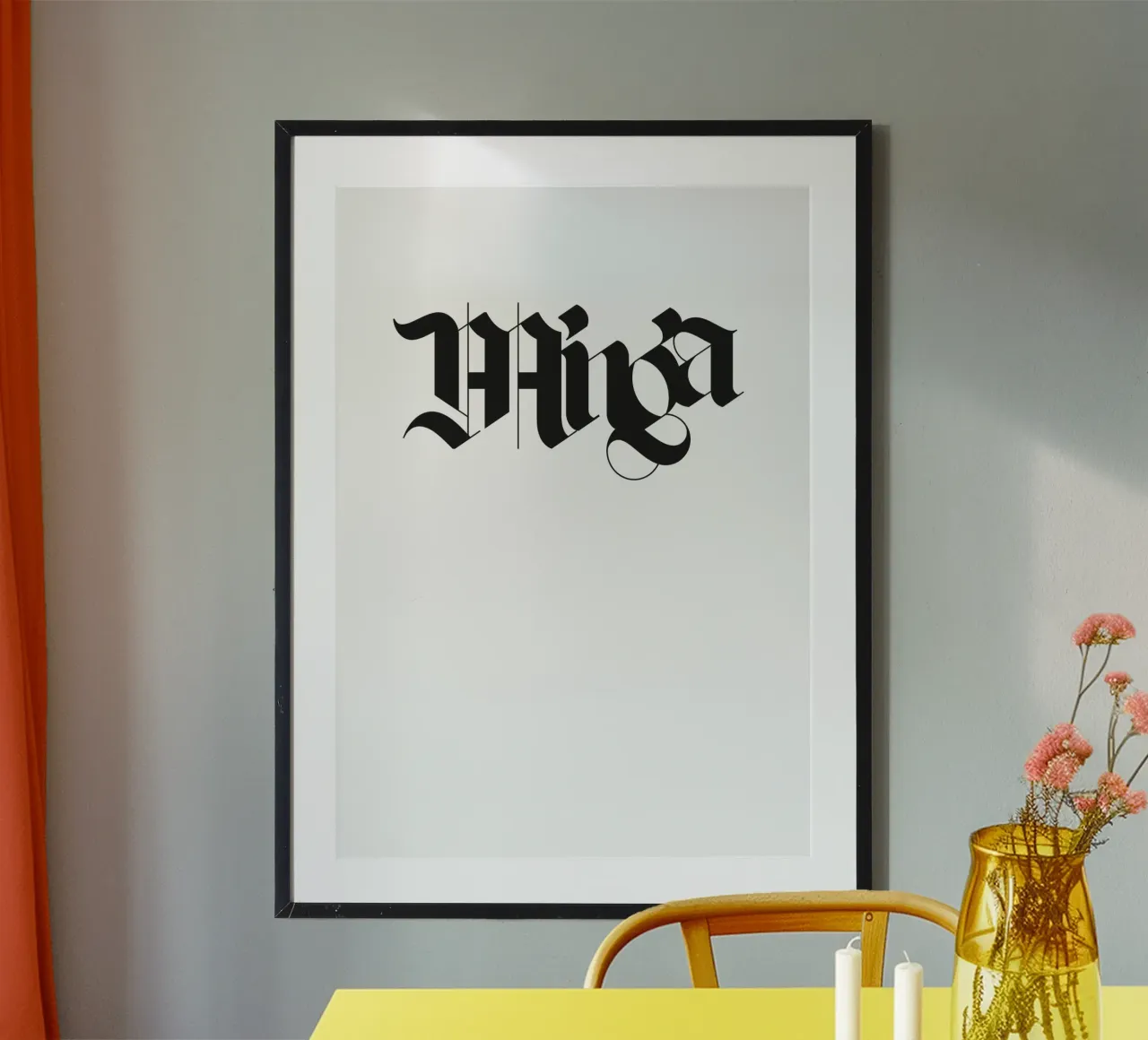 Minga poster by Flo Klein