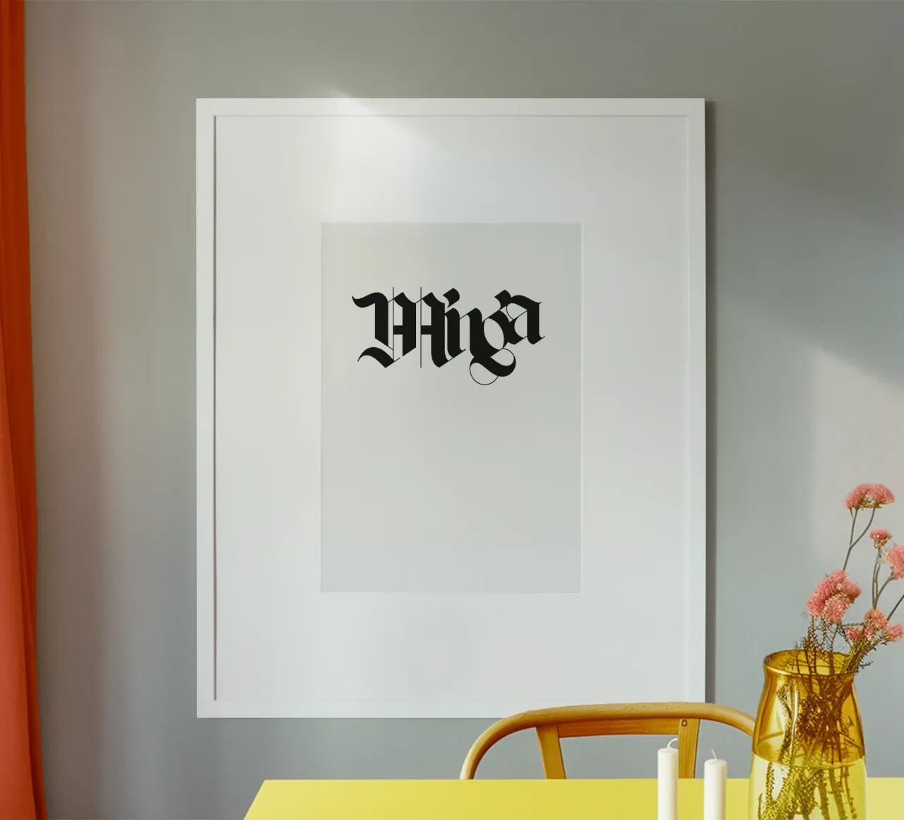 Minga poster by Flo Klein