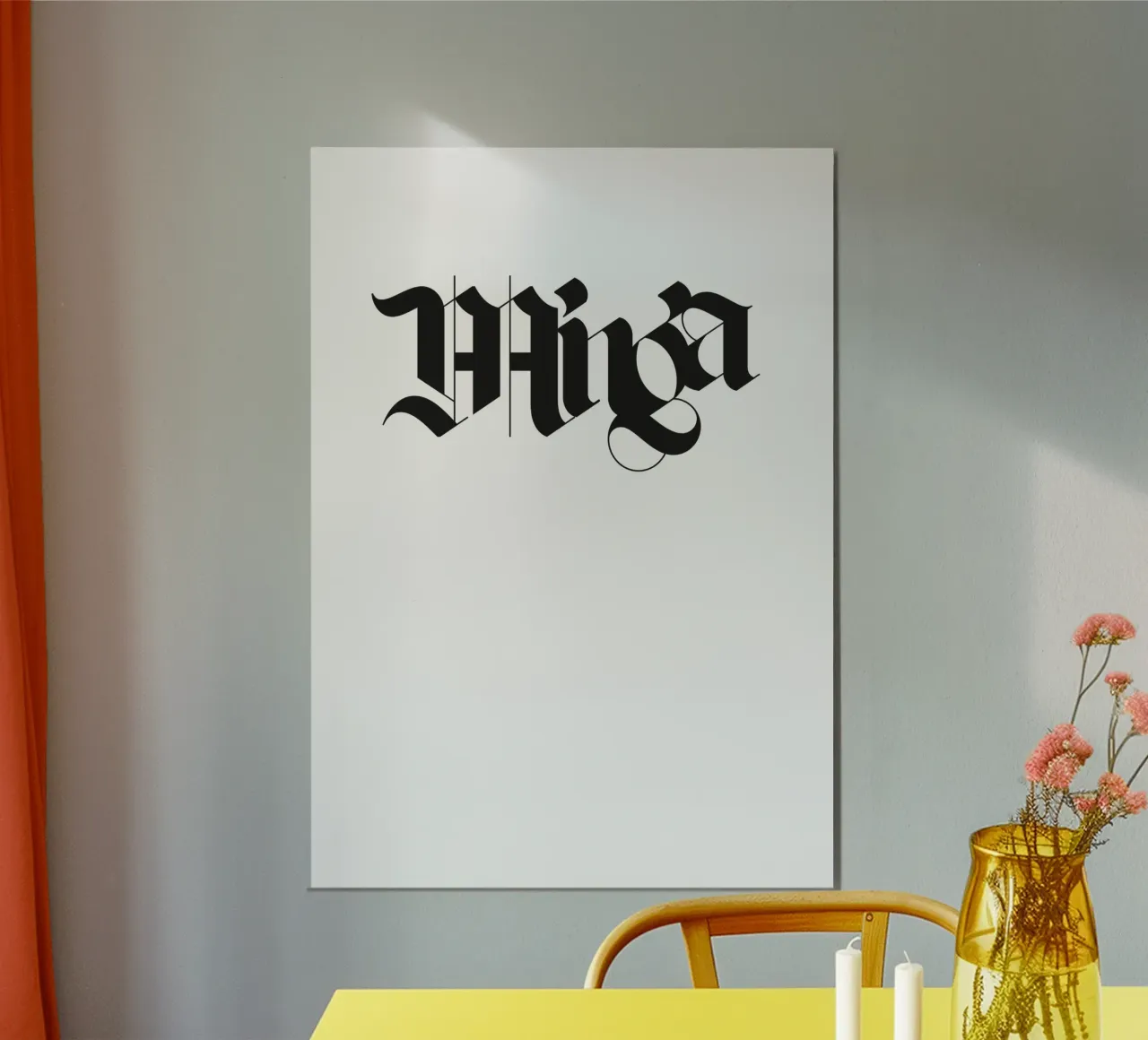 Minga poster by Flo Klein