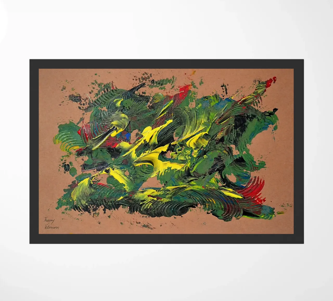 NATURAL STYLE 37 zerbino da Thierry Vobmann Abstract painting