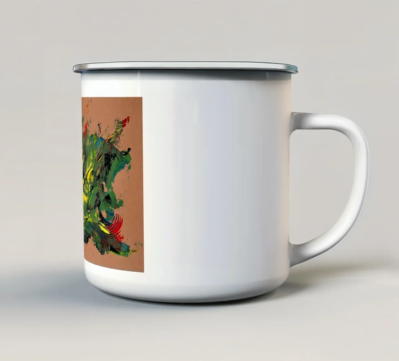 NATURAL STYLE 37 tazza in smalto da Thierry Vobmann Abstract painting