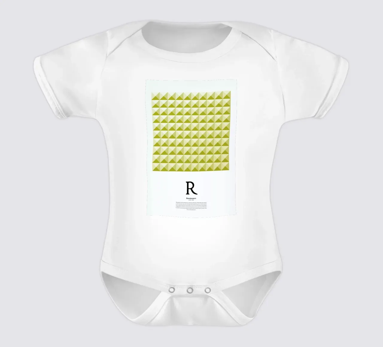 R - Renaissance body neonato maniche corte da The True Type