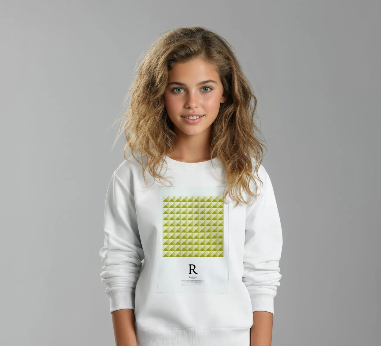 R - Renaissance felpa bambino da The True Type
