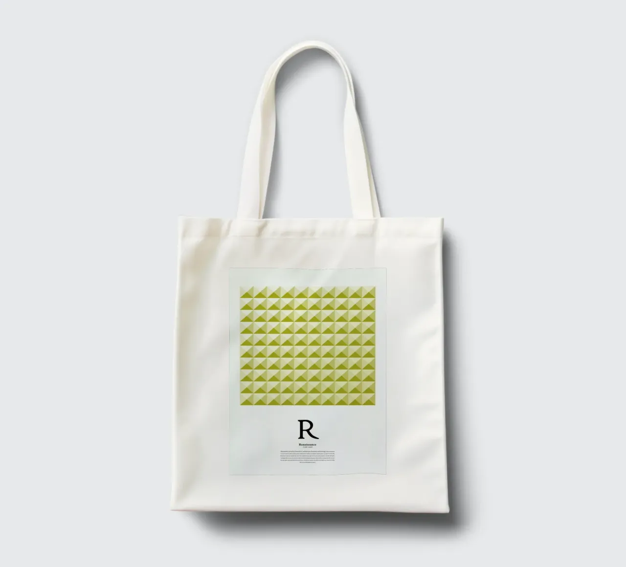R - Renaissance borsa in juta da The True Type