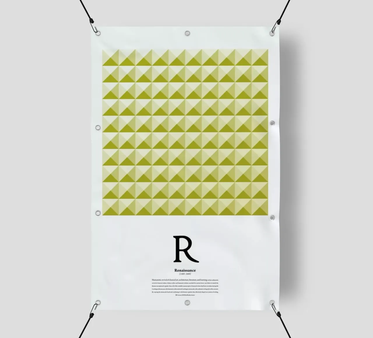 R - Renaissance telo in pvc da The True Type
