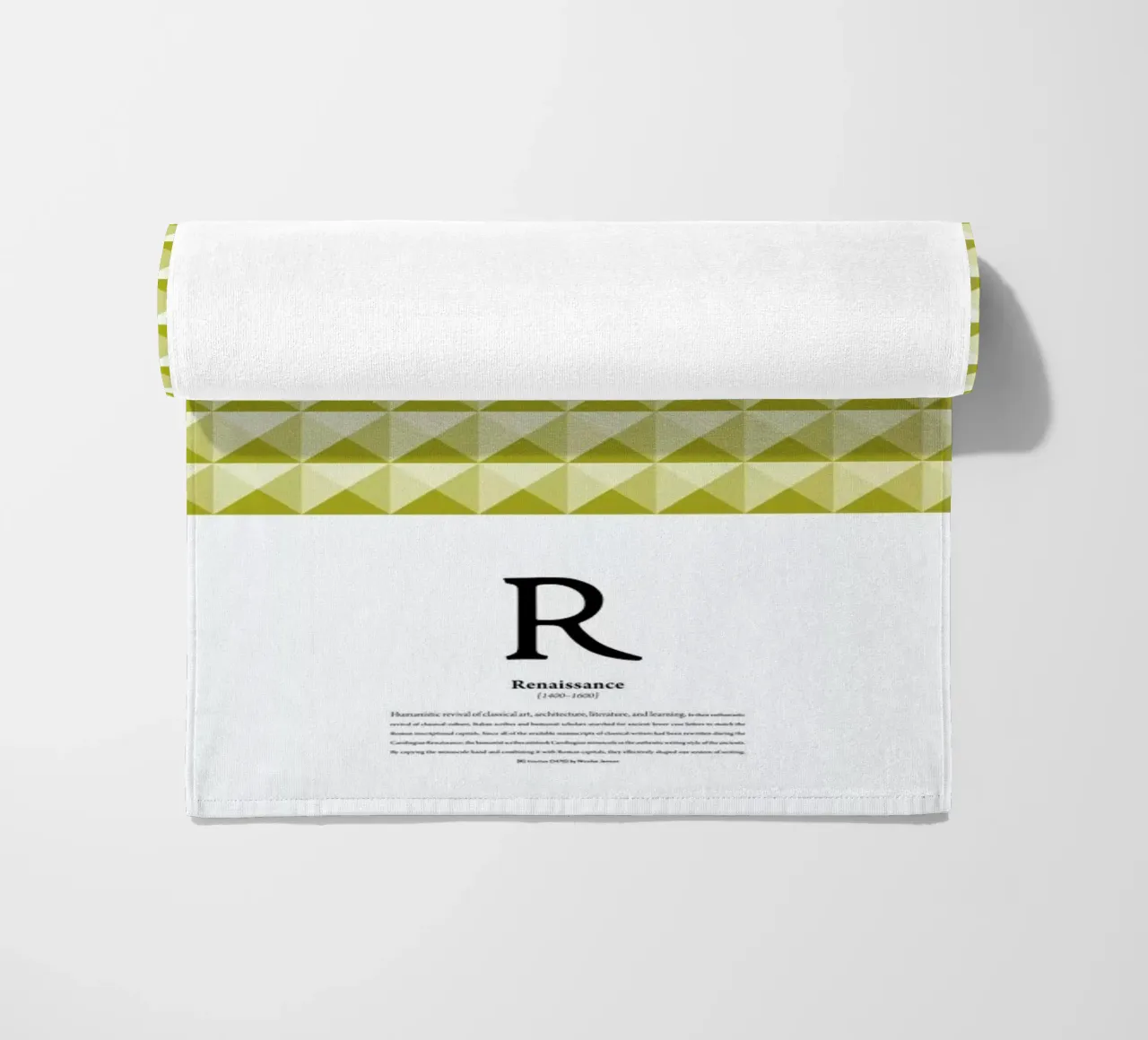 R - Renaissance telo mare da The True Type
