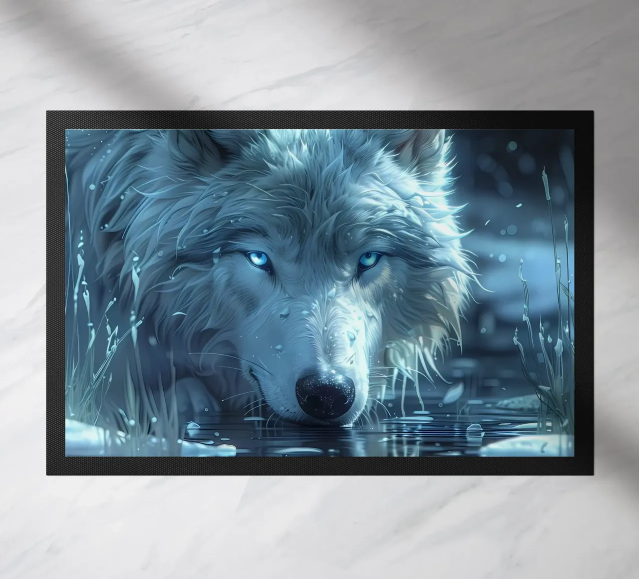 Animale lupo zerbino da Pierre Walton