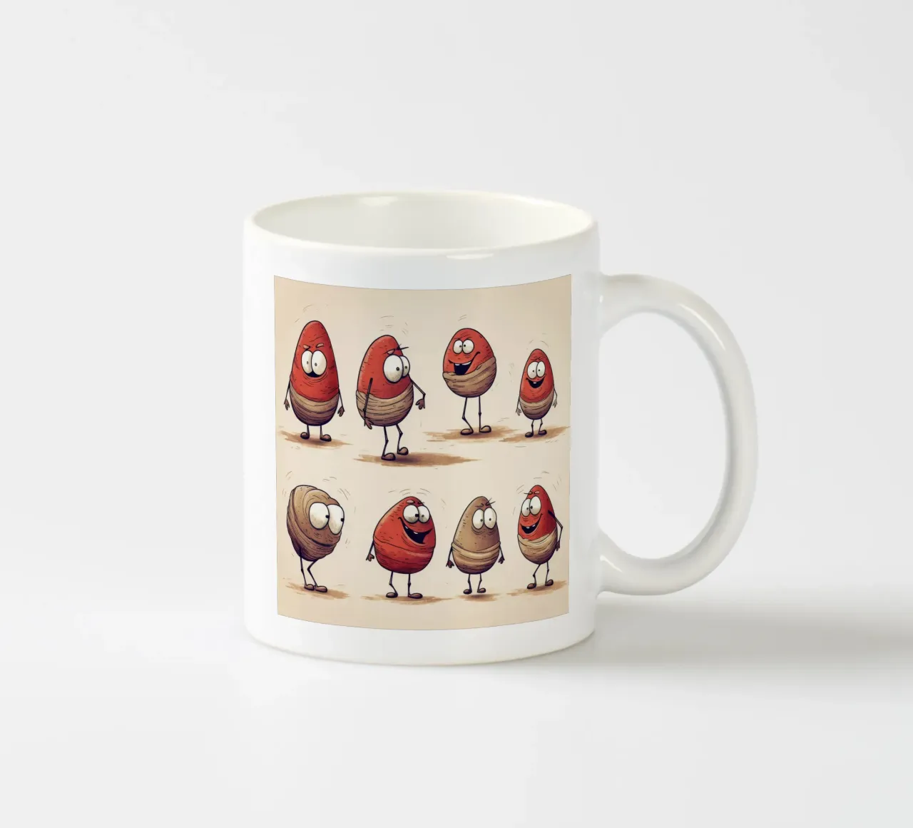 Gang di vongole retrò tazza in ceramica da Funny Animals
