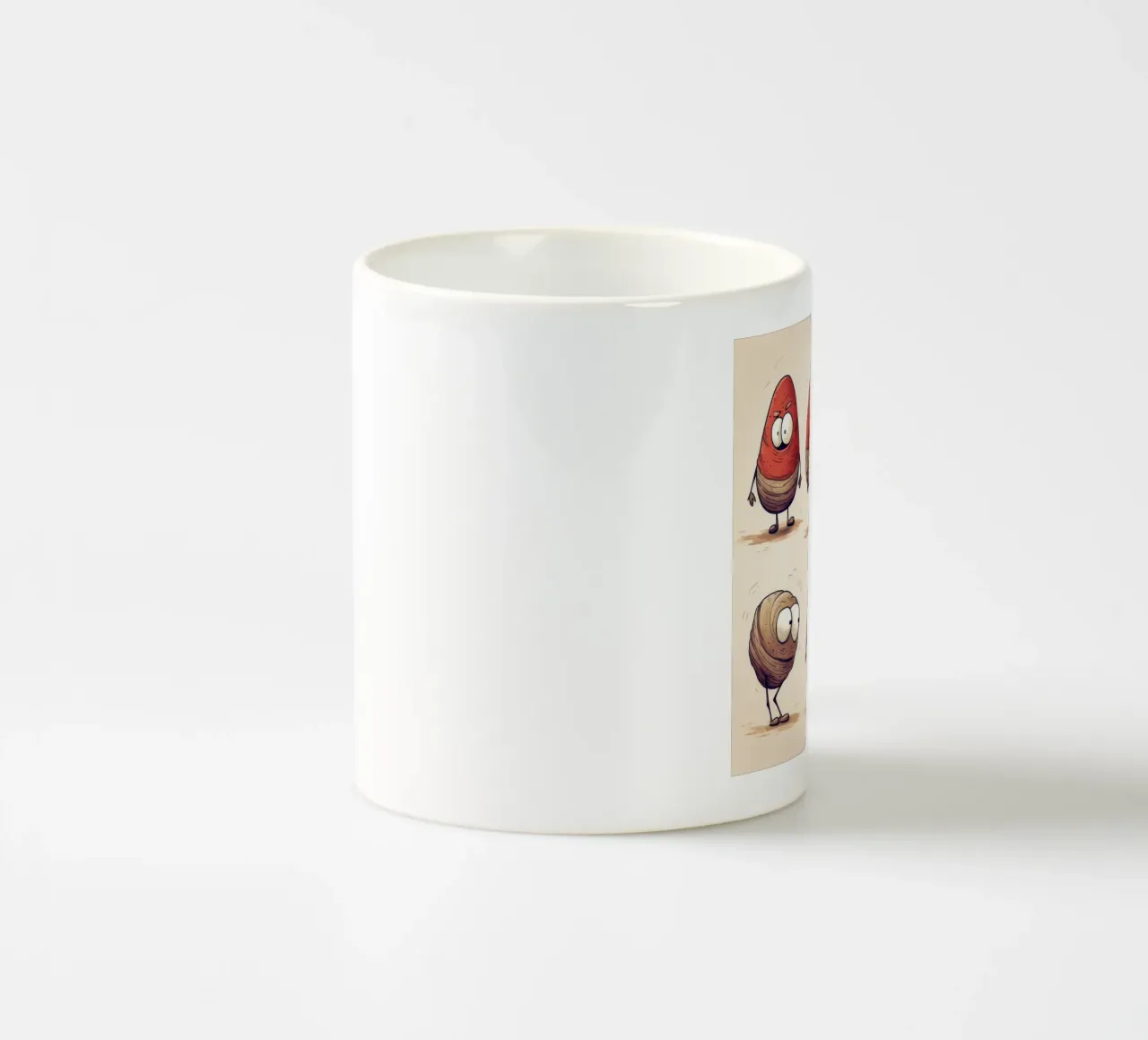 Gang di vongole retrò tazza in ceramica da Funny Animals