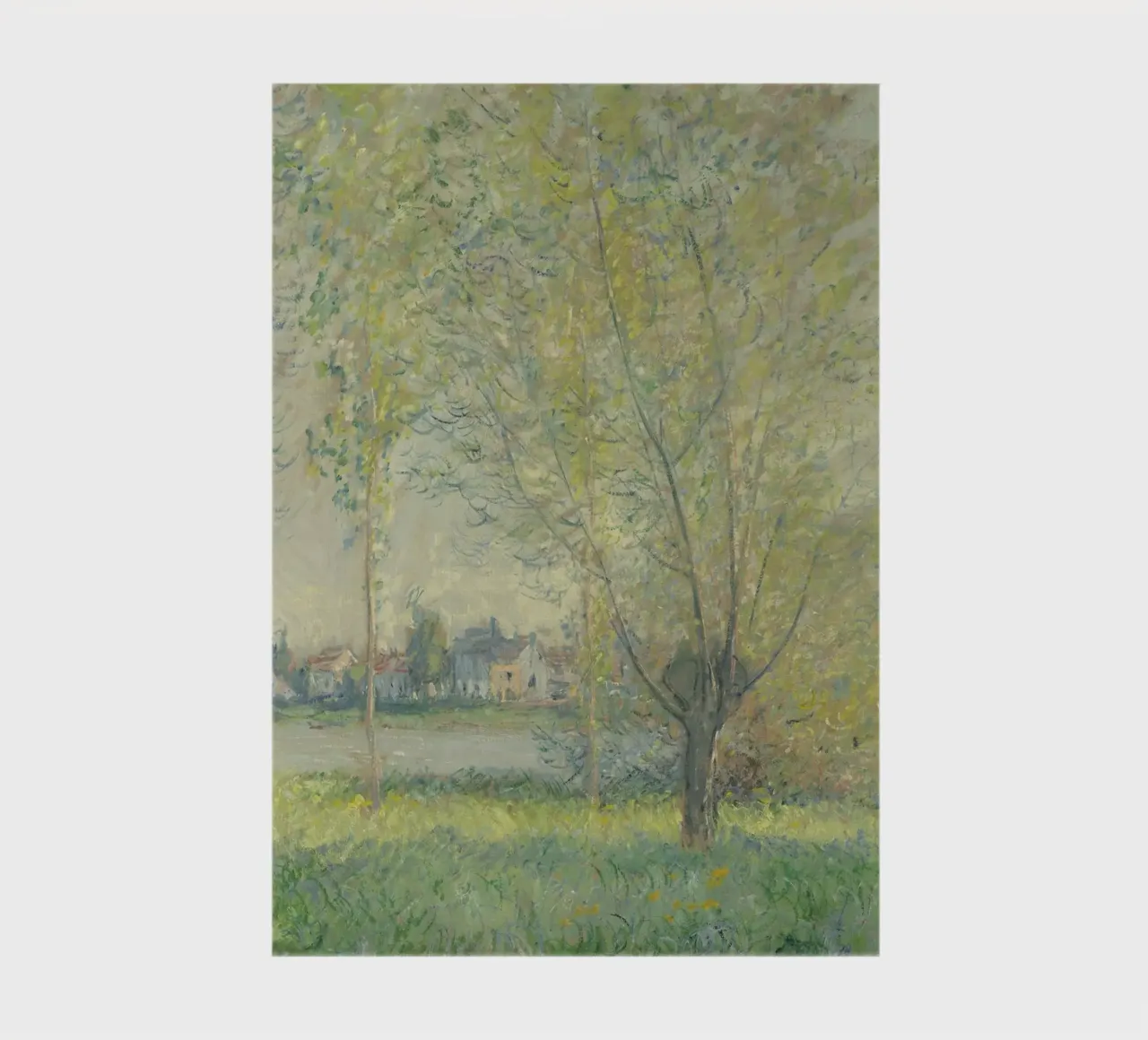 Claude Monet - The Willows notebook by Timeless Artworks