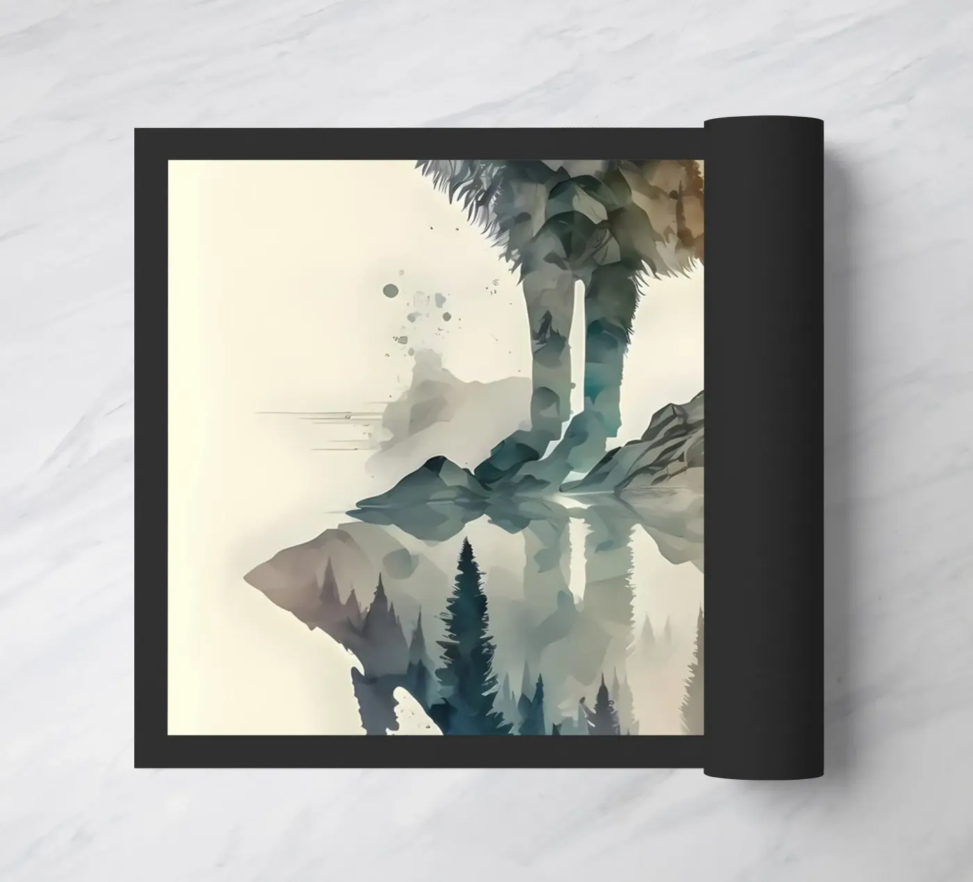 Loup Animal paillasson de Pierre Walton