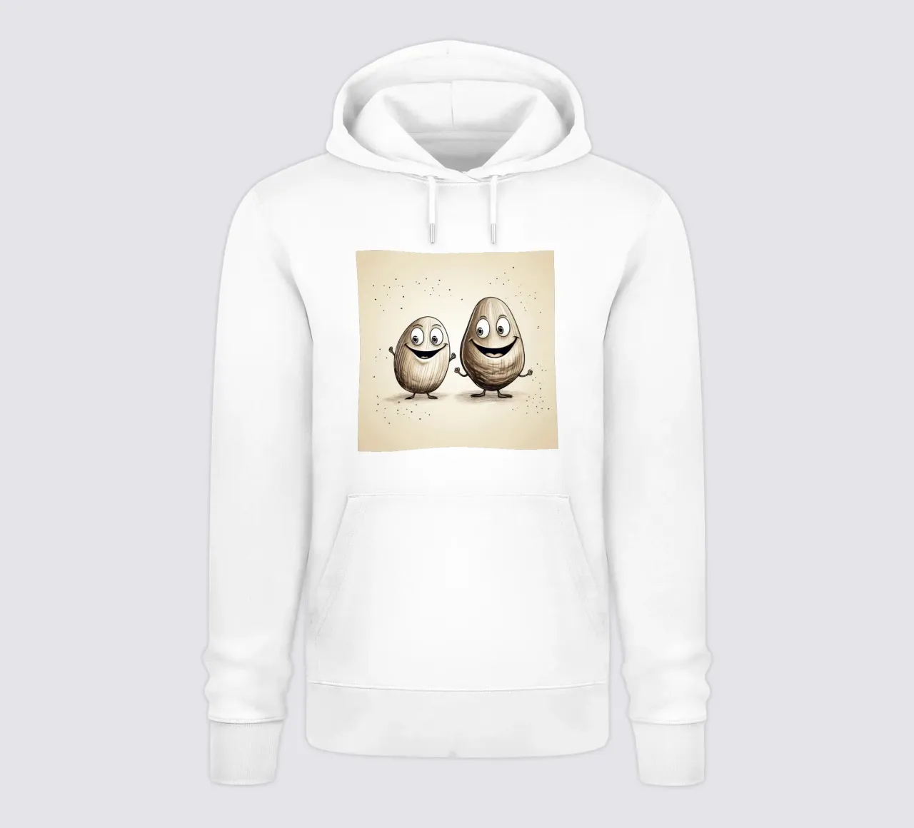 Duo di vongole retrò felpa con cappuccio da Funny Animals