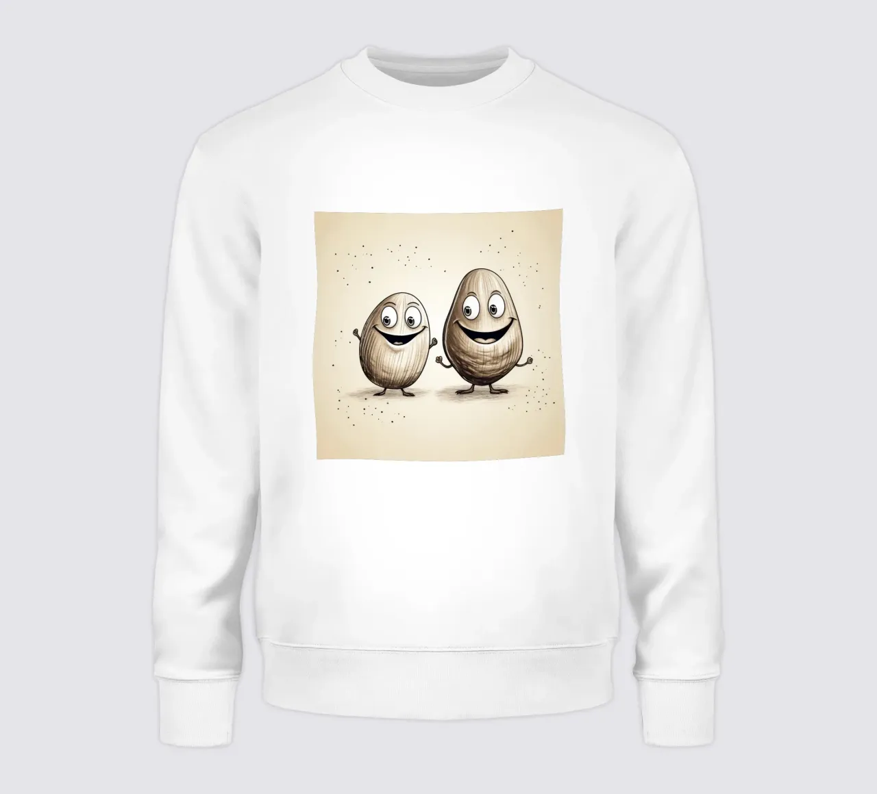 Duo di vongole retrò felpa da Funny Animals