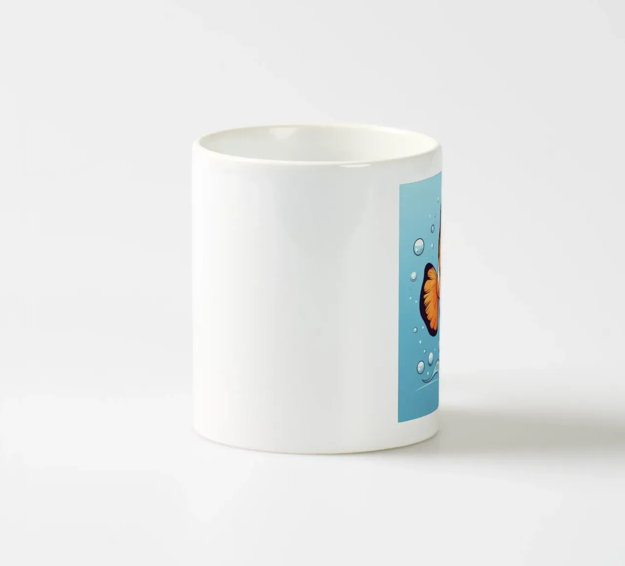 Pesce pagliaccio retrò tazza in ceramica da Funny Animals