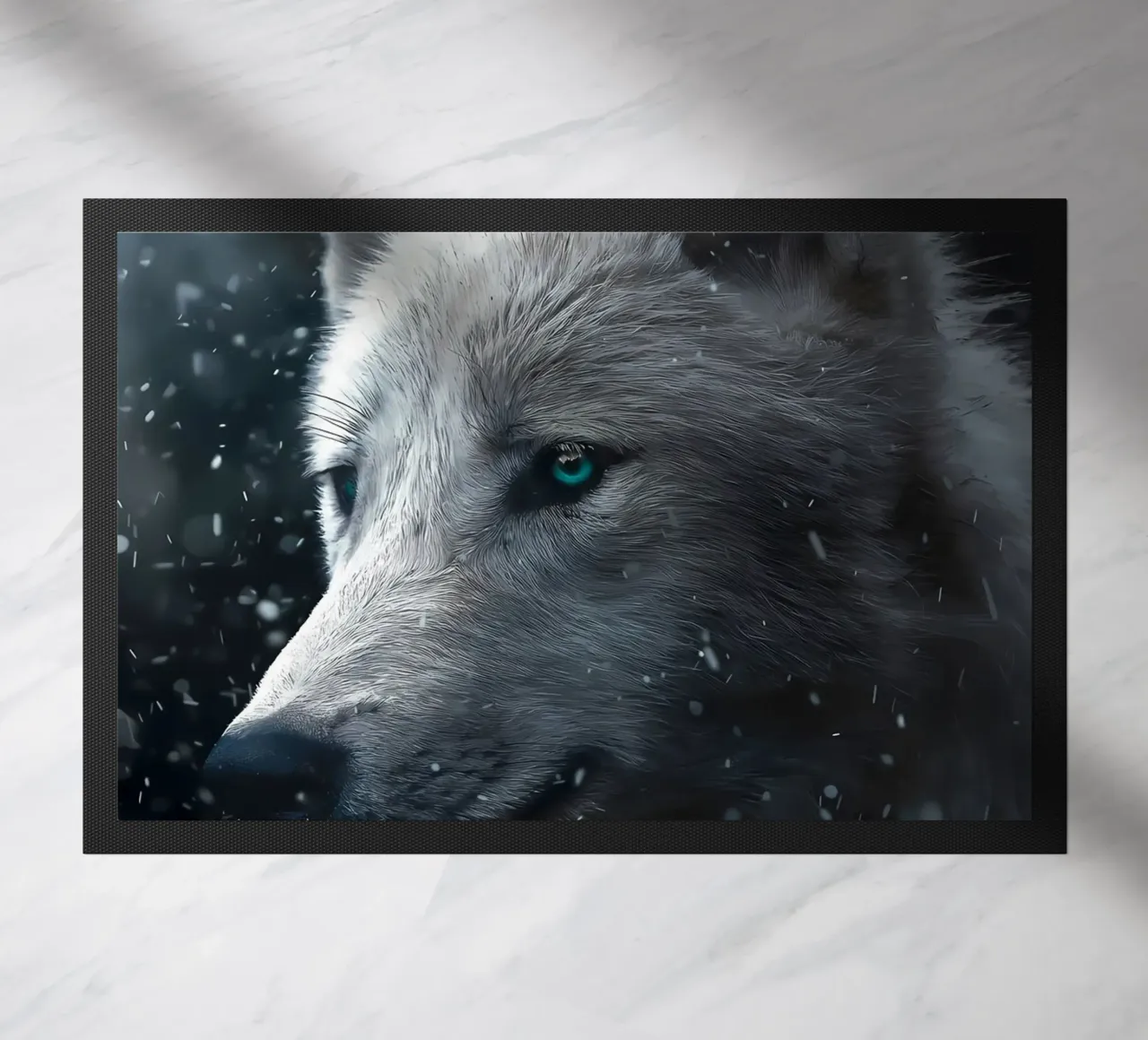 Wolf Dier deurmat van Pierre Walton