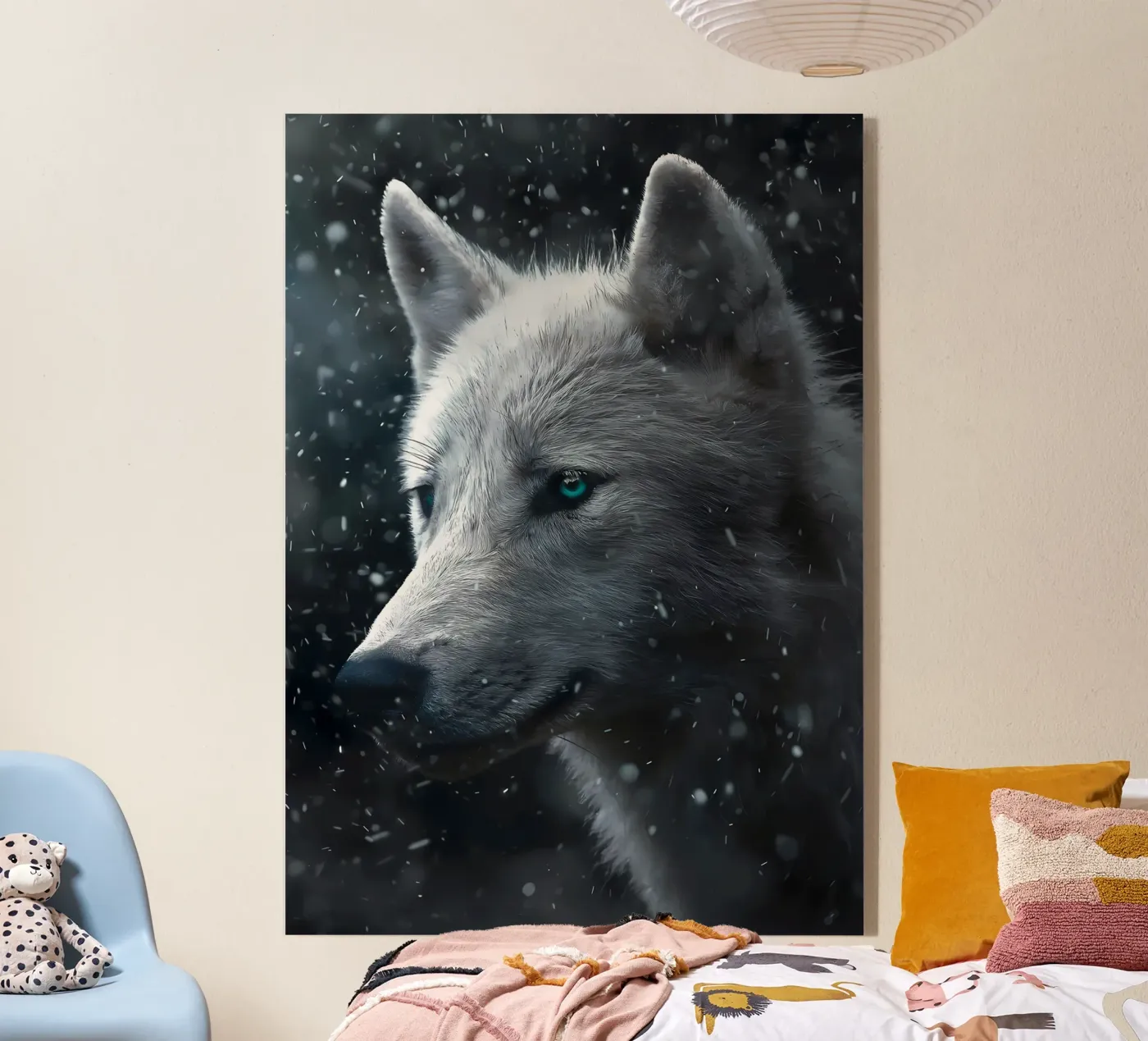 Wolf Animal plexiglass da Pierre Walton