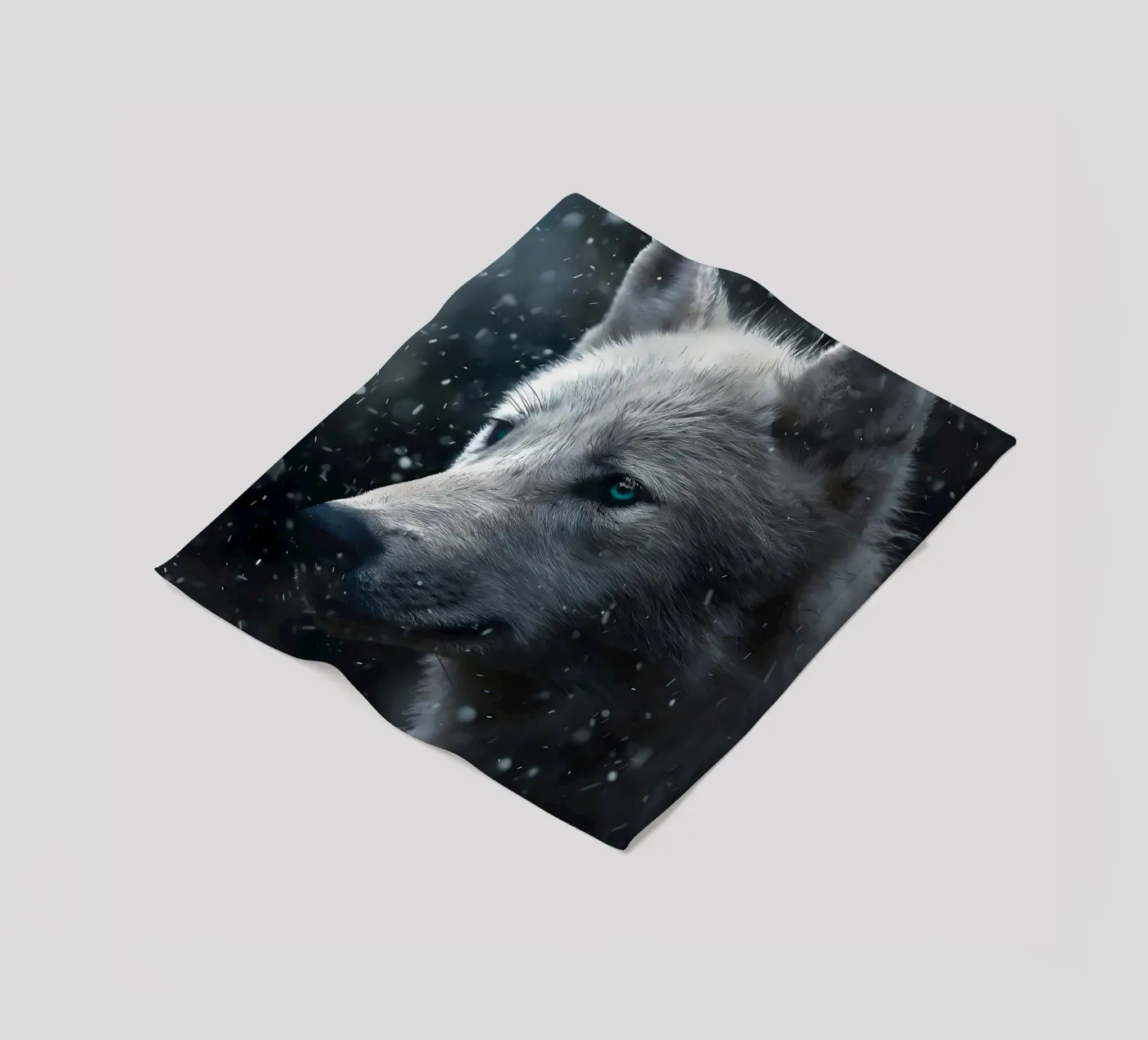 Wolf Dier fleecedeken van Pierre Walton