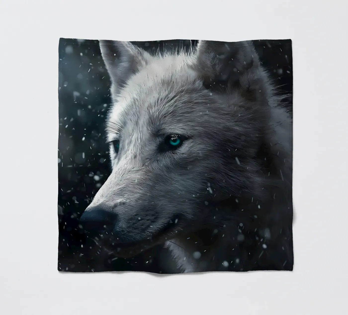 Wolf Dier fleecedeken van Pierre Walton