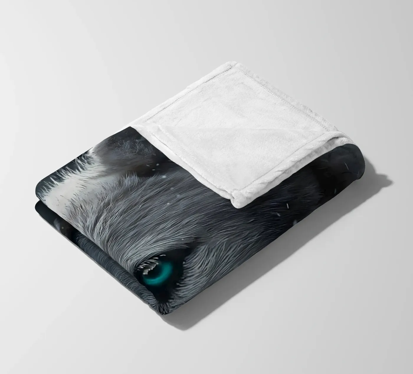 Wolf Dier fleecedeken van Pierre Walton