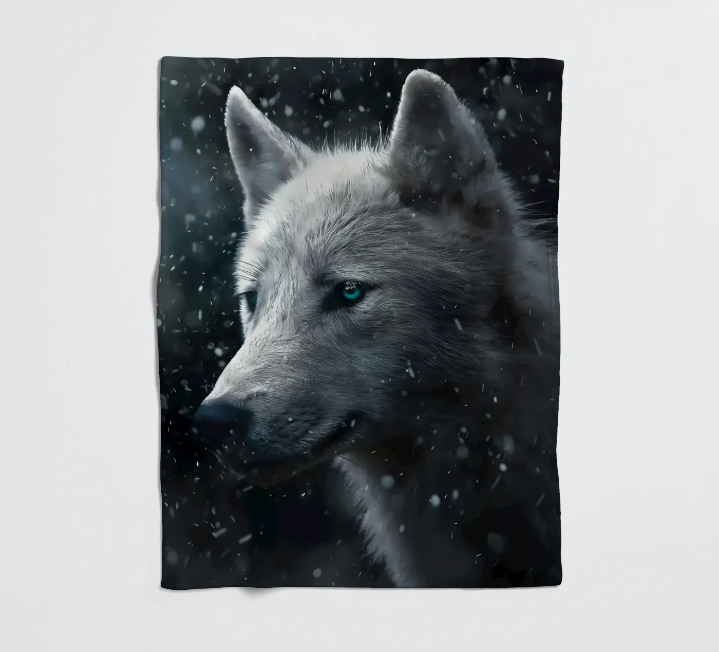 Wolf Dier fleecedeken van Pierre Walton