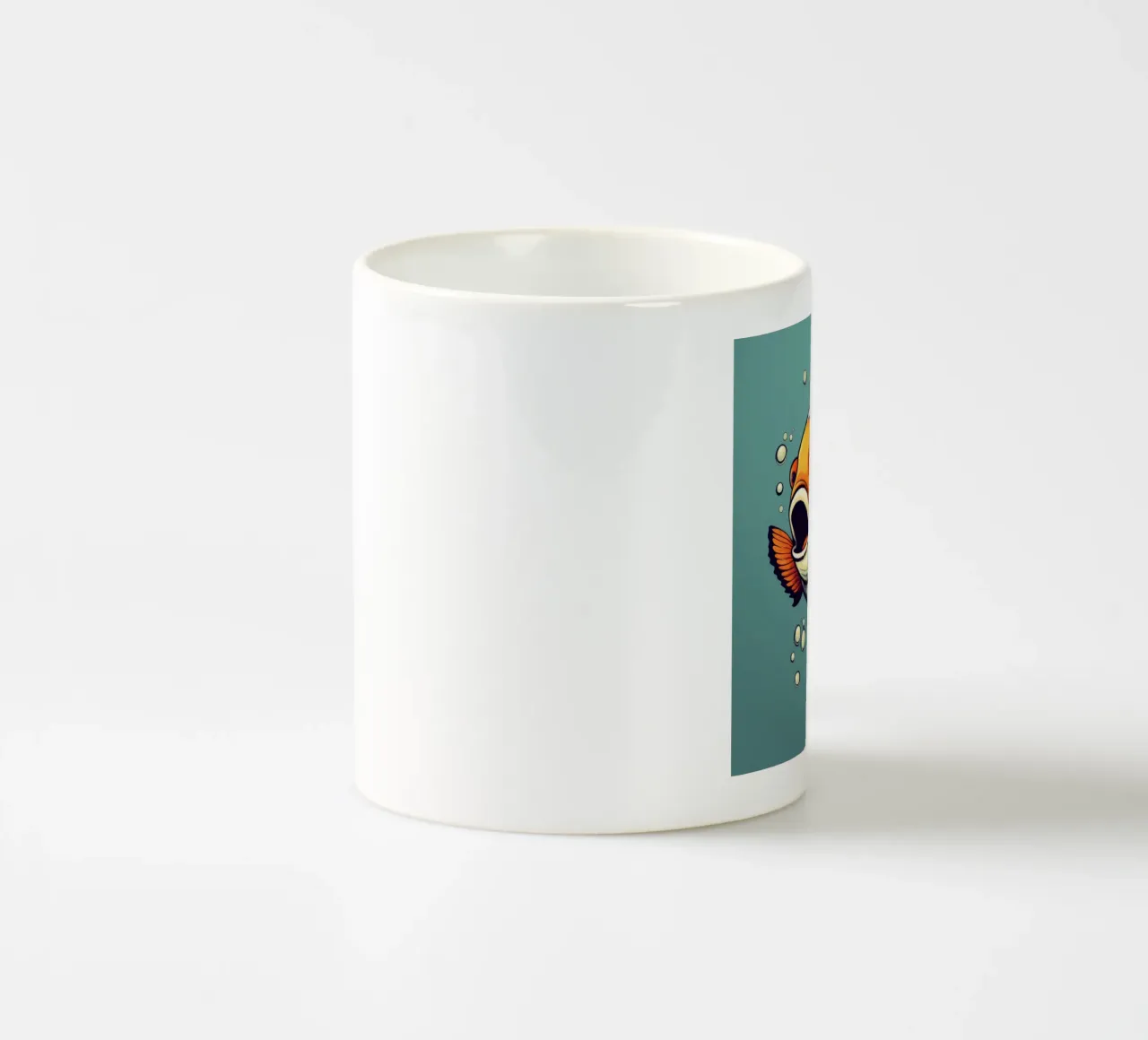 Pesce pagliaccio retrò tazza in ceramica da Funny Animals