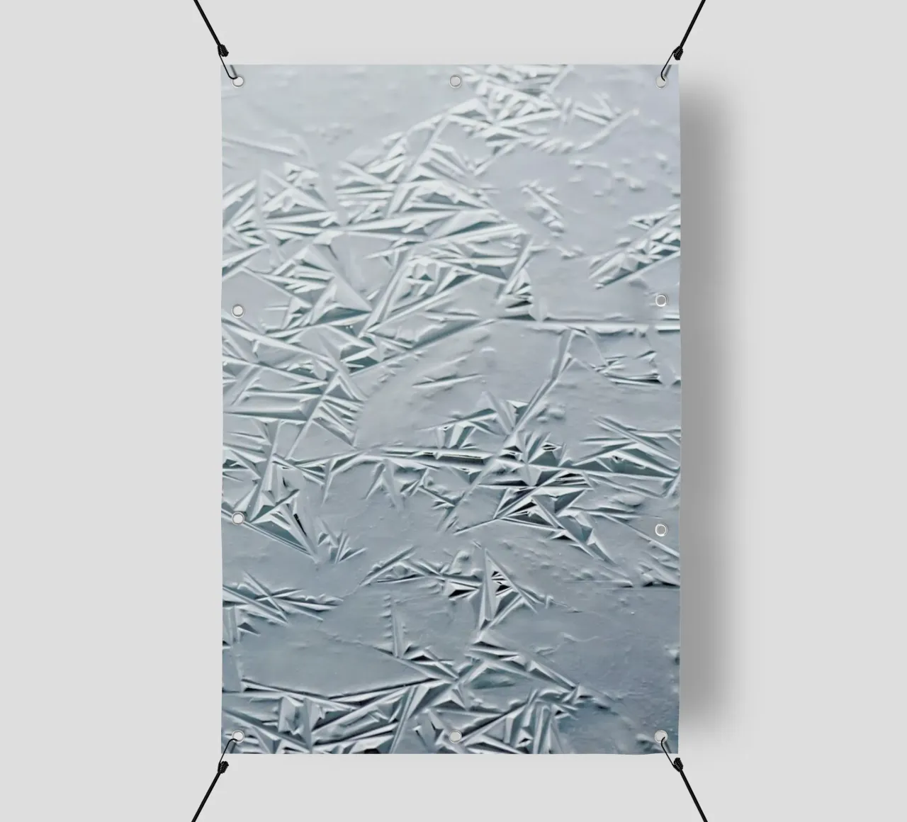 Geometric Winter telo in pvc da Studio Nahili