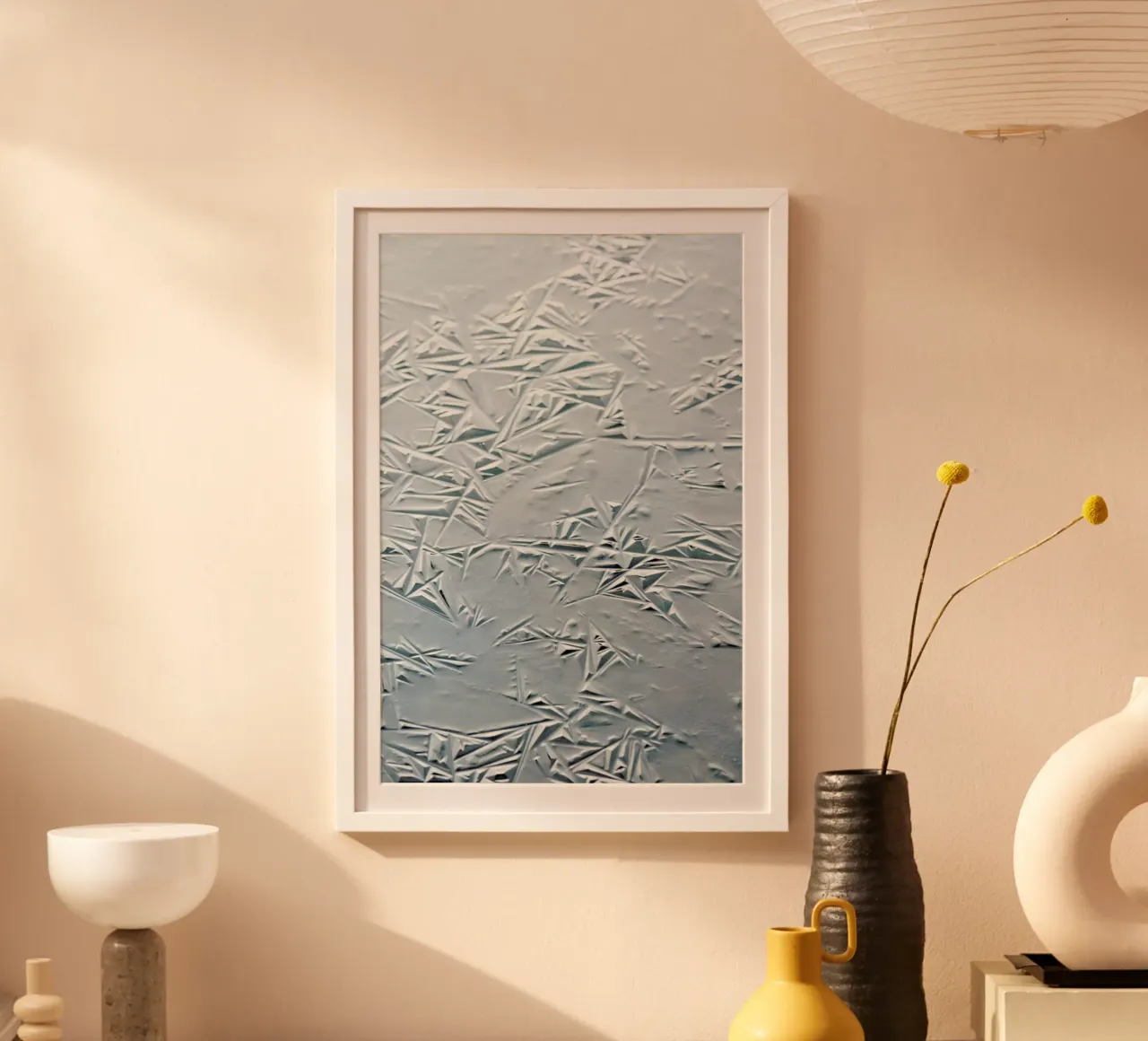 Geometric Winter carta hahnemühle da Studio Nahili