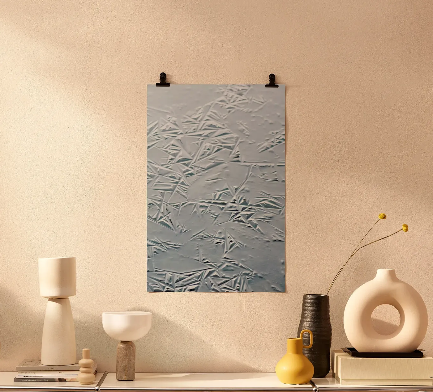 Geometric Winter poster da Studio Nahili