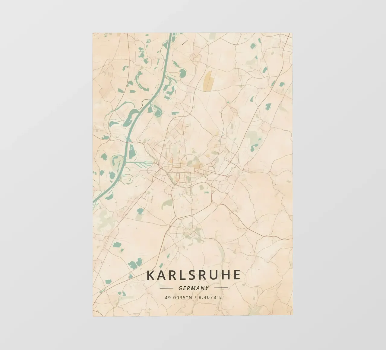 Karlsruhe Allemagne papier peint photo de Christopher Adams