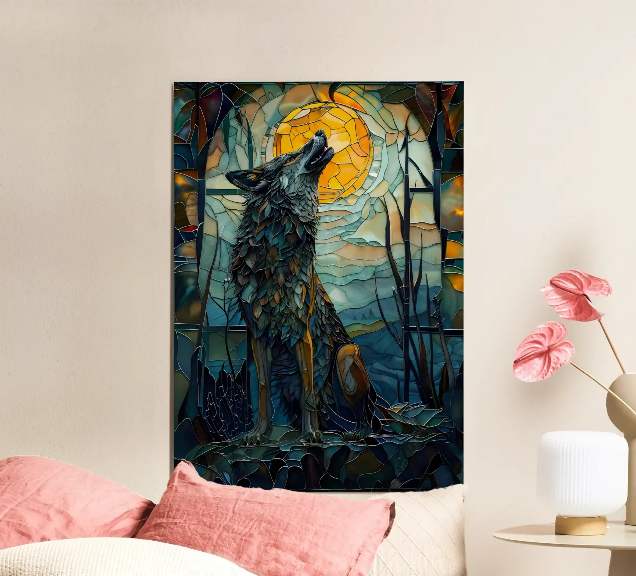 Wolf Animal poster by Pierre Walton