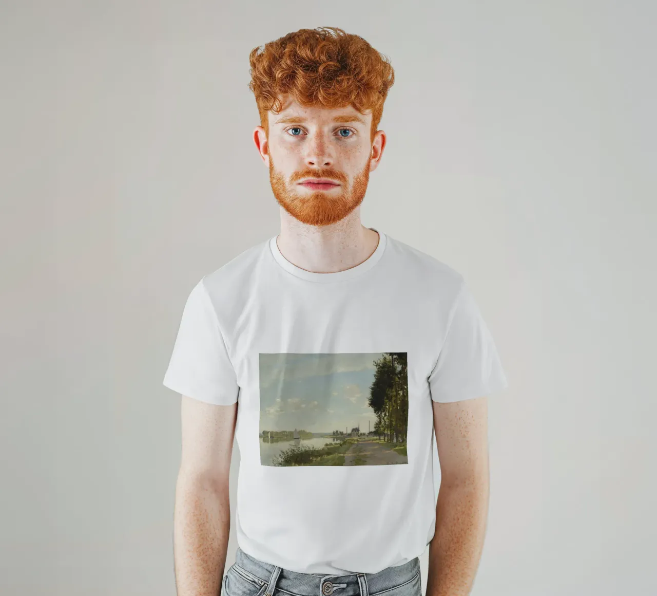 Claude Monet - Argenteuil t-shirt da Timeless Artworks
