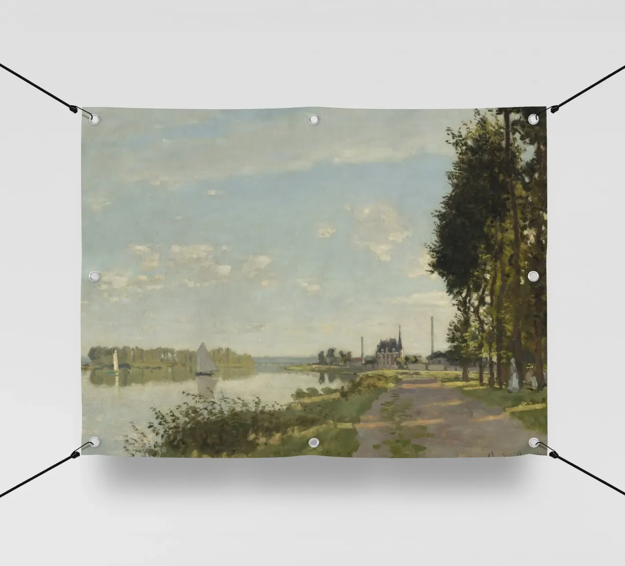 Claude Monet - Argenteuil telo in pvc da Timeless Artworks