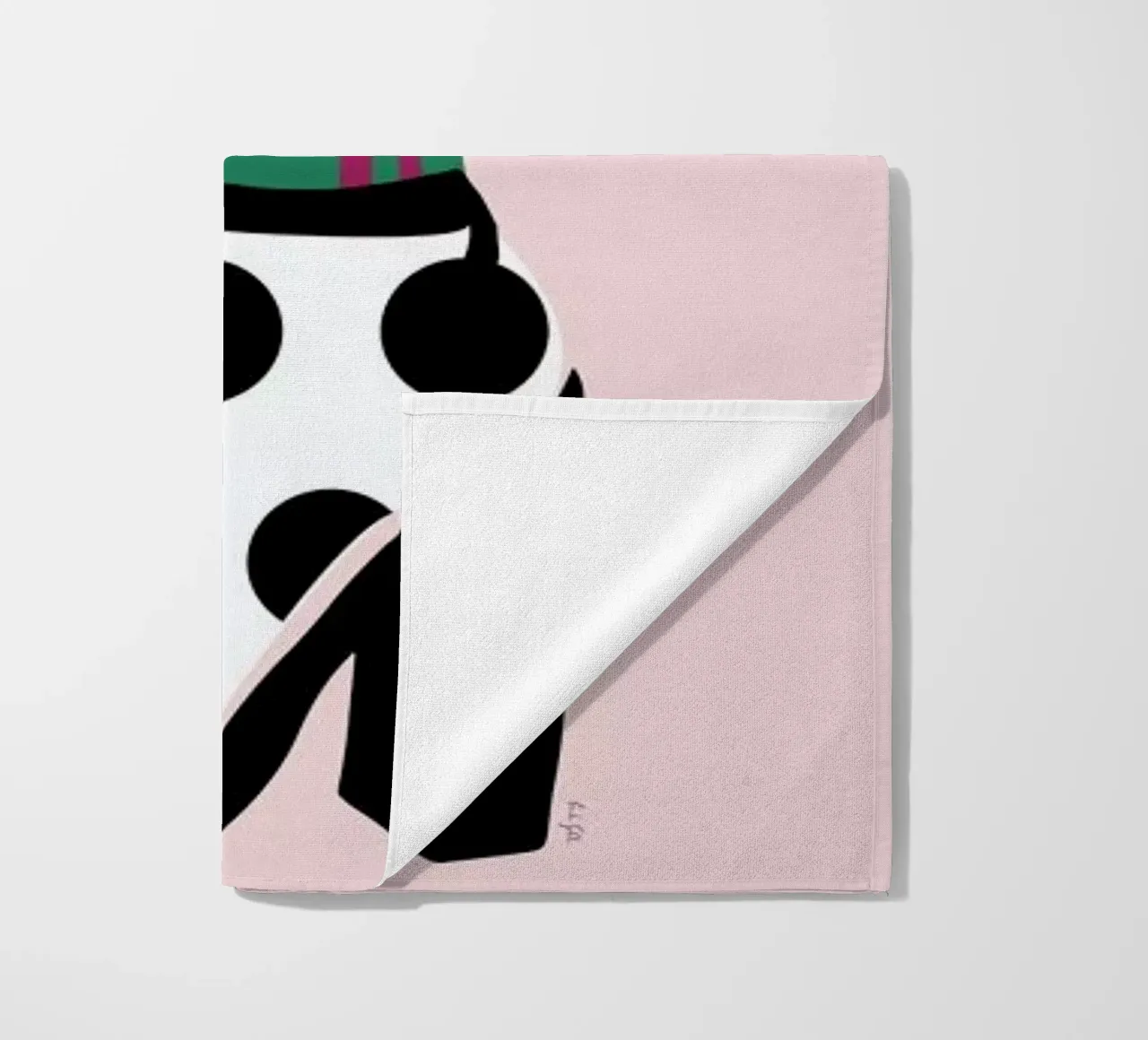 Polka Dot Socks in Heels beach towel by Linda Gobeta