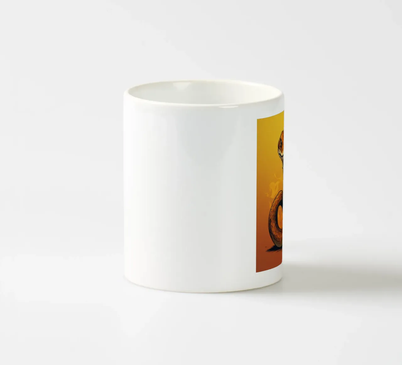 Duo Cobra retrò tazza in ceramica da Funny Animals