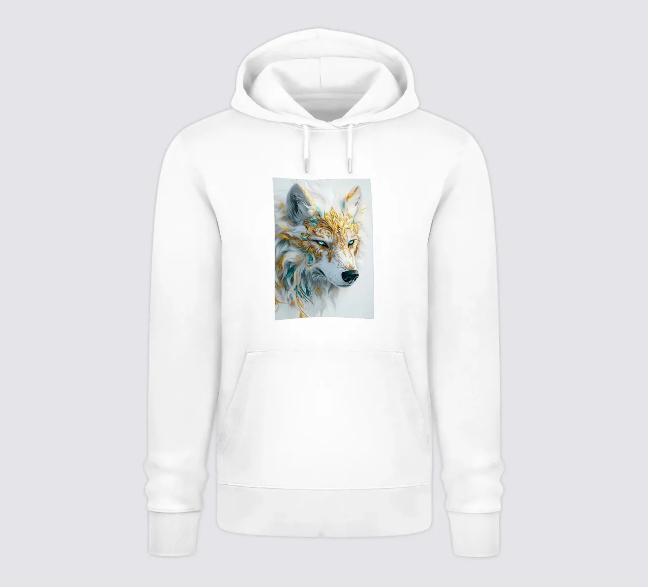 Animale lupo felpa con cappuccio da Pierre Walton