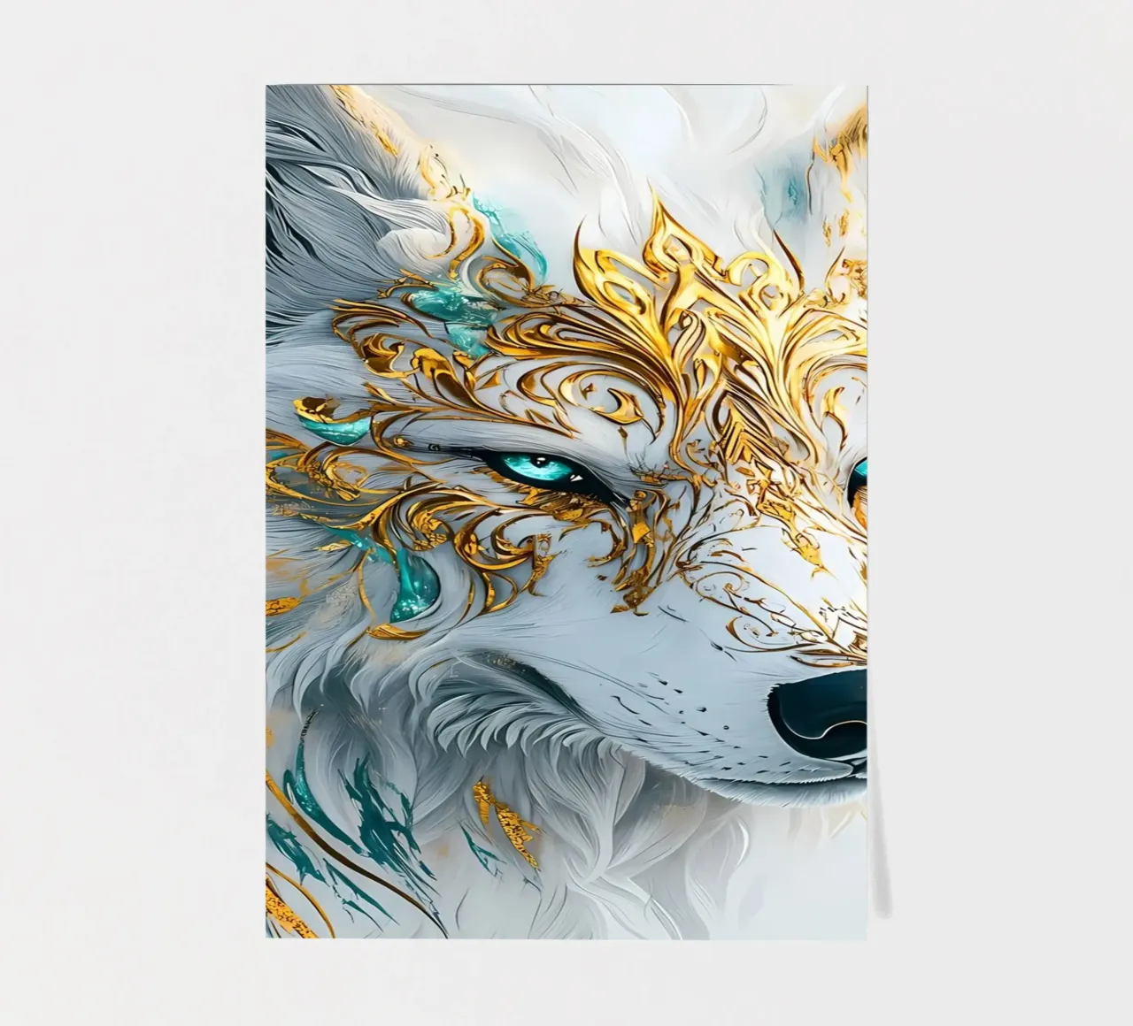 Wolf Animal sticker sheet by Pierre Walton