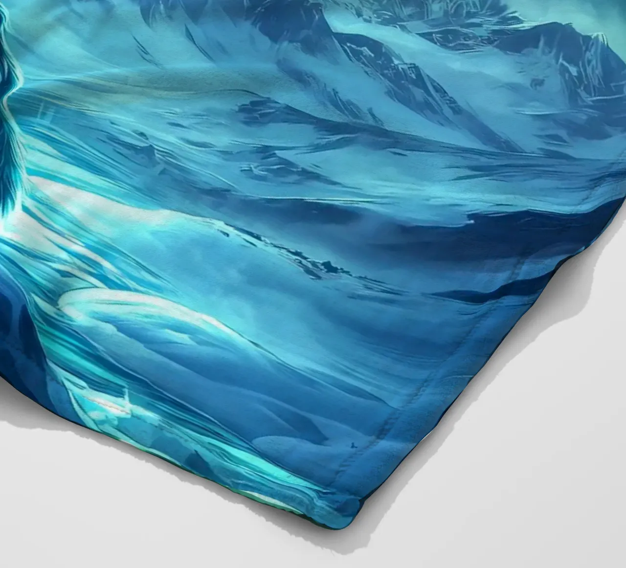 Wolf Dier fleecedeken van Pierre Walton