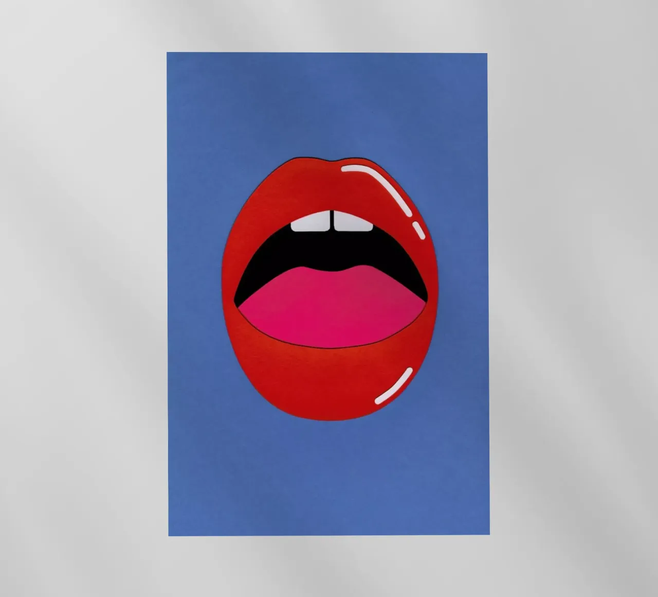 Red Lips pellicola backlit da Rosi Feist