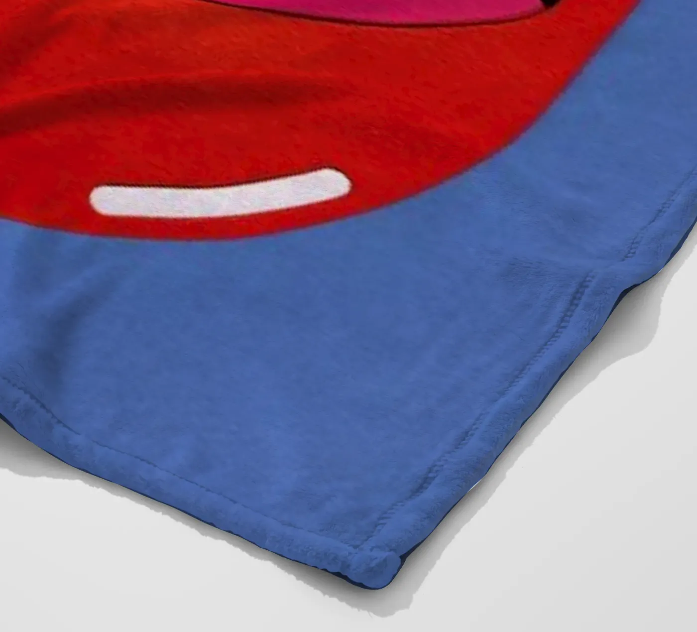 Red Lips Fleecedecke von Rosi Feist