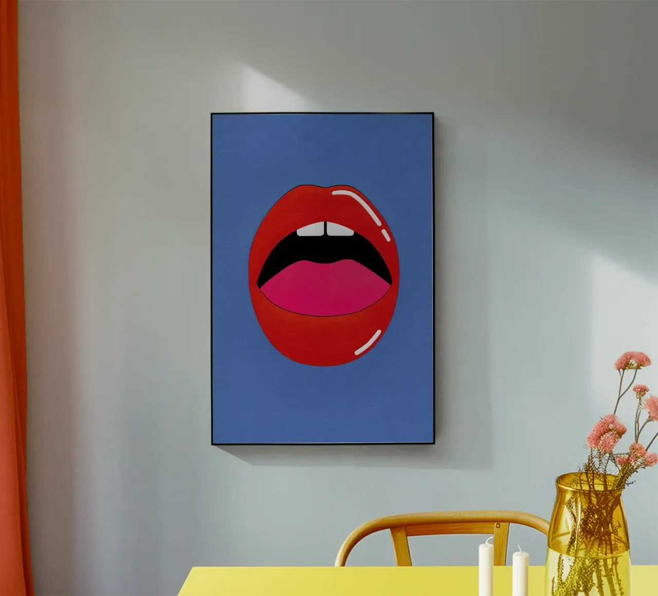 Red Lips plexiglass da Rosi Feist