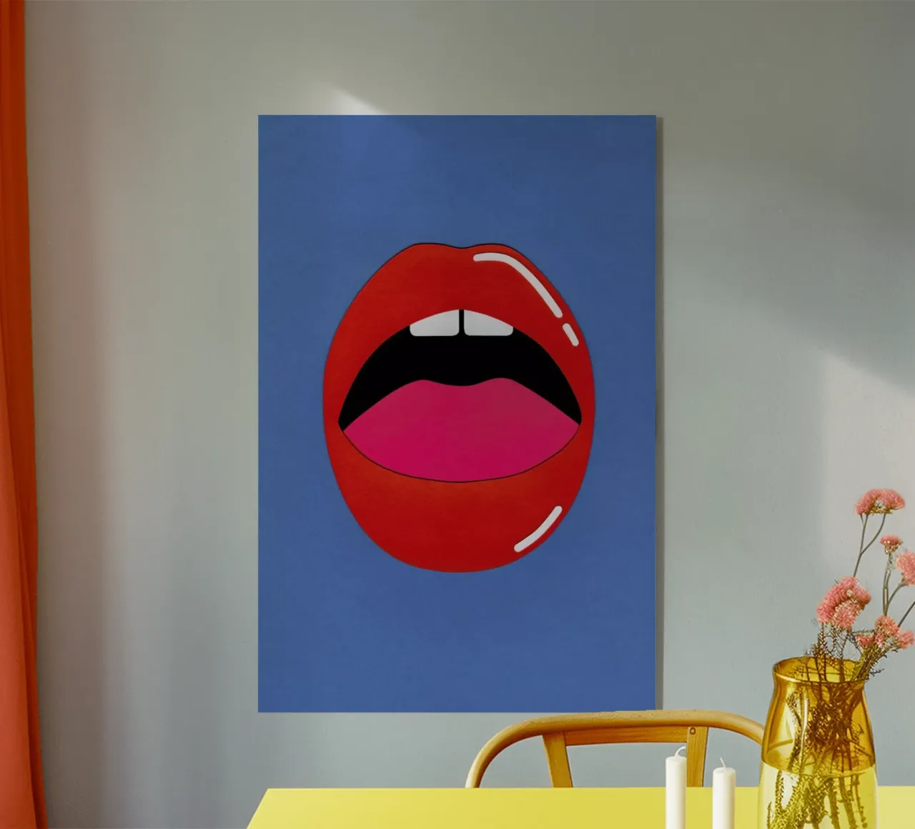 Red Lips plexiglass da Rosi Feist