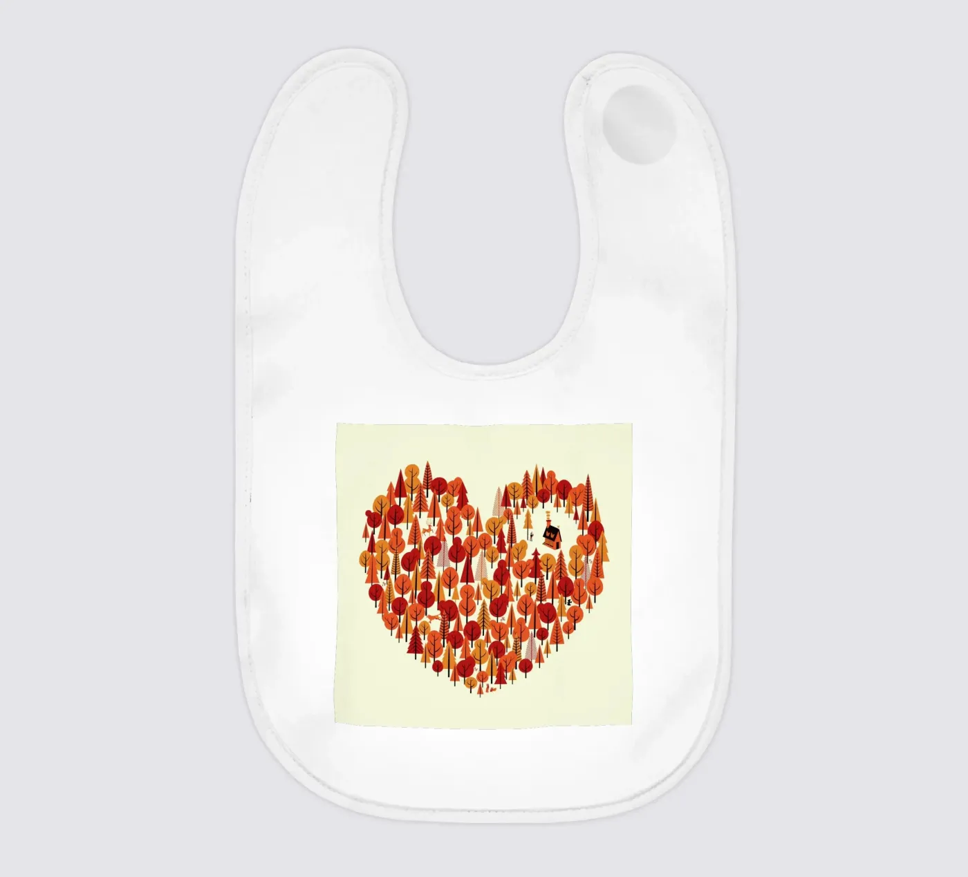 Wild baby bib by Chris Wharton