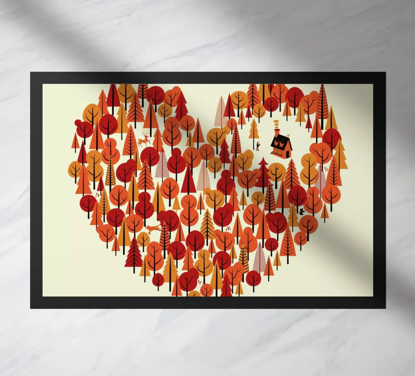 Wild doormat by Chris Wharton