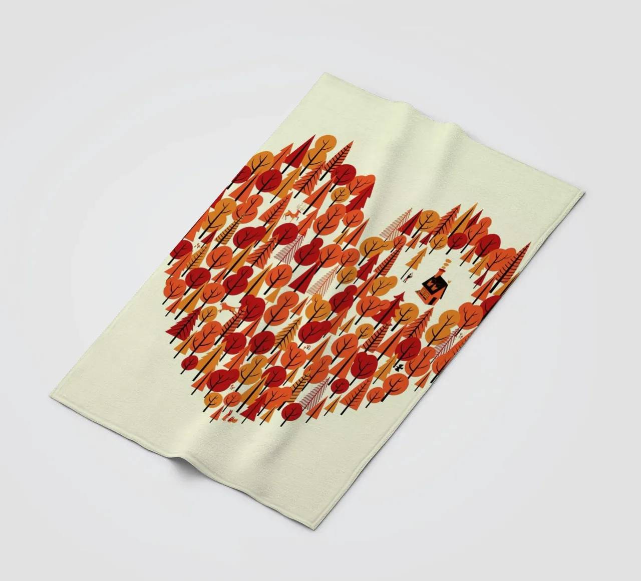 Wild Fleecedecke von Chris Wharton