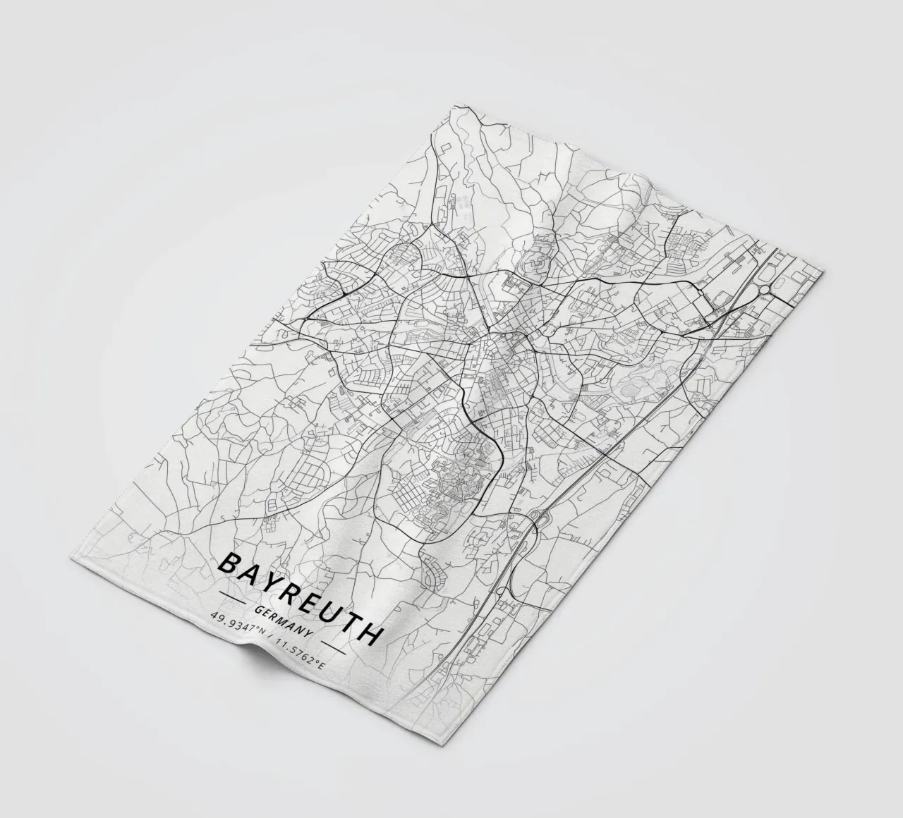 Bayreuth Germany fleece blanket by Christopher Adams