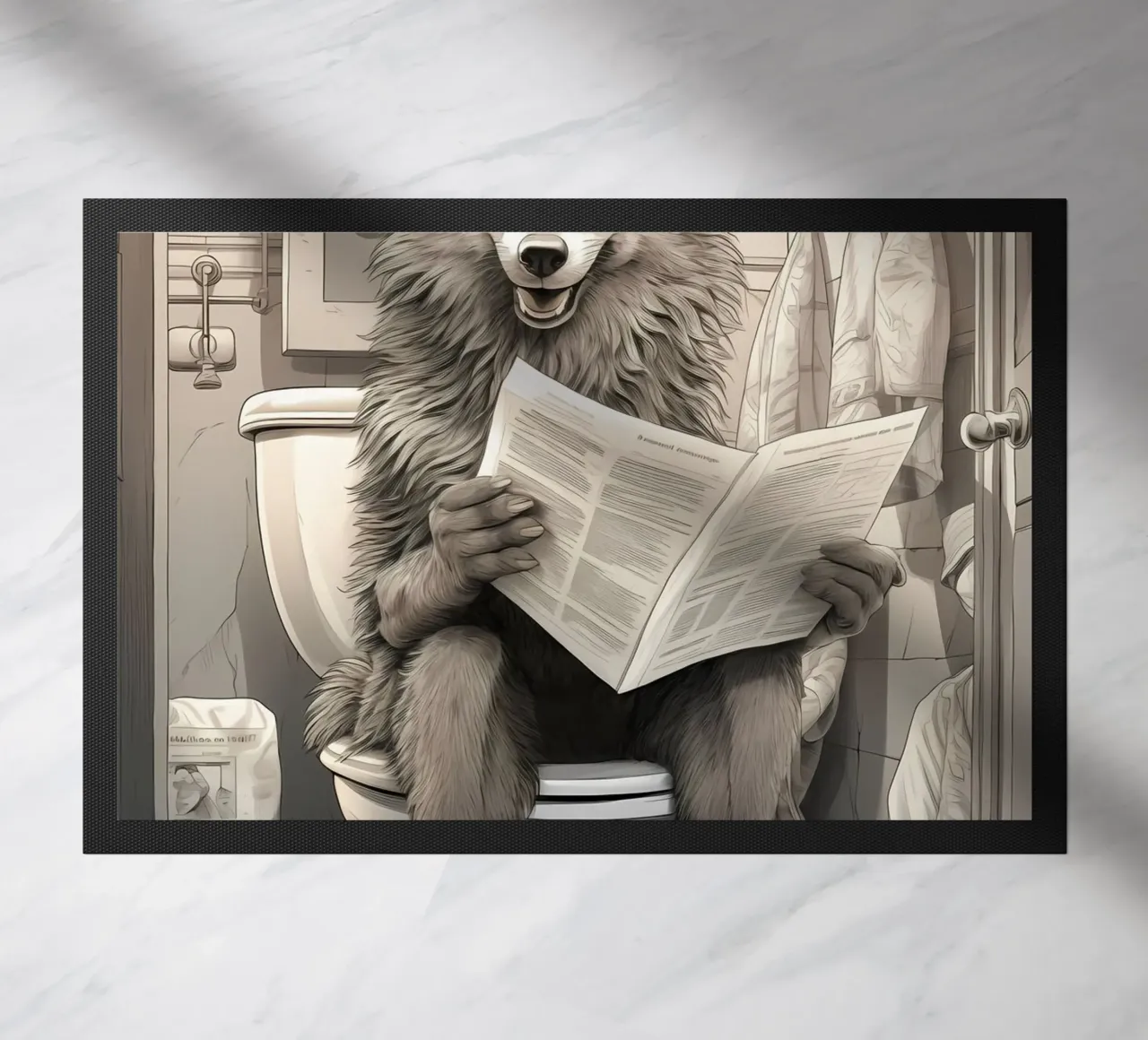 Animale lupo zerbino da Pierre Walton