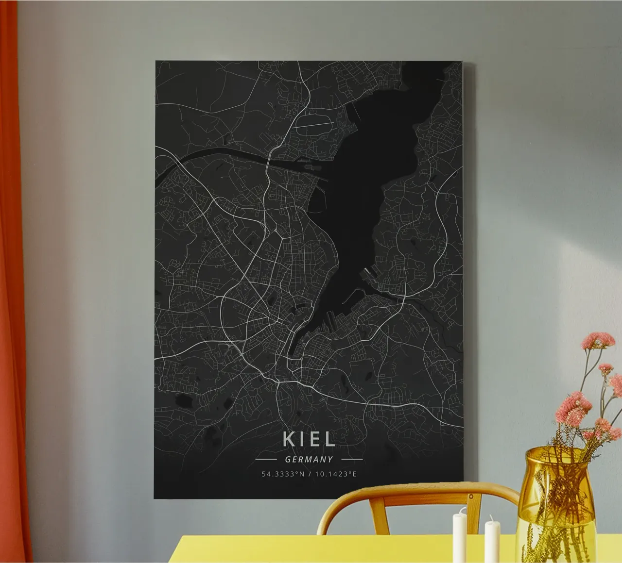 Kiel, Germania tela con Cornice a cassetta da Christopher Adams