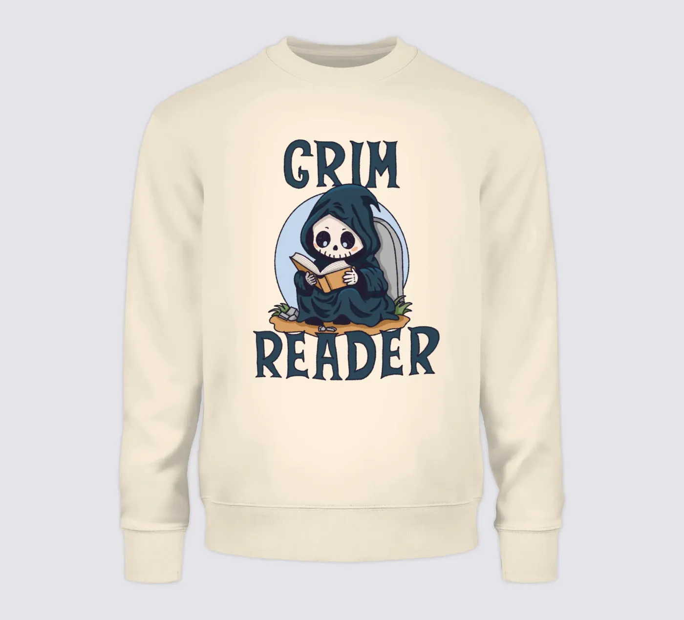 Grim Reader sweatshirt by Loobs