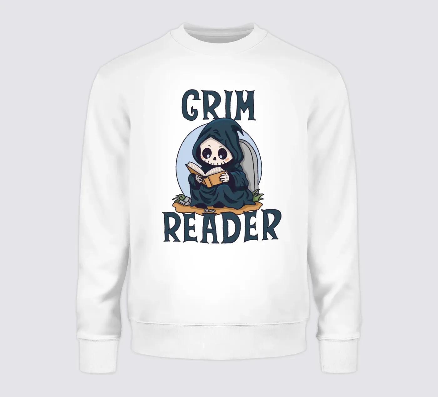 Grim Reader sweatshirt by Loobs